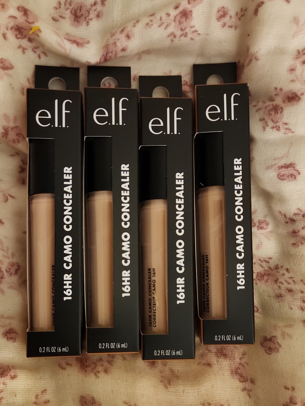 ELF 16HR Camo Concealer - Light to Medium Beige Shades (Set of 4)